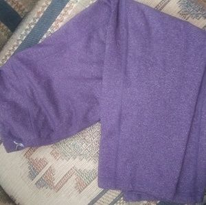 Purple yoga leggings